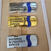 Emblem LOGO HYBRID Synergy Drive Toyota Logam