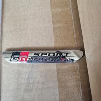 EMBLEM LOGO GR SPORT BAHAN CHROME